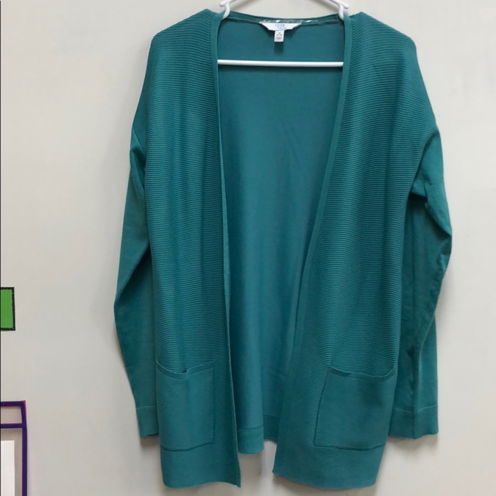 Time and Tru 2 pocket cardigan